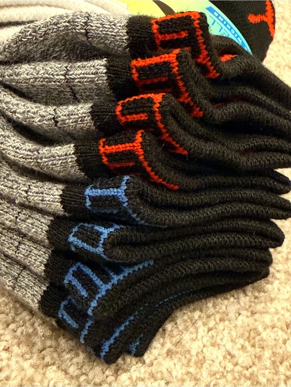 NWT Puma kids 10 pair low cut Dry Cell Moisture Wicking socks